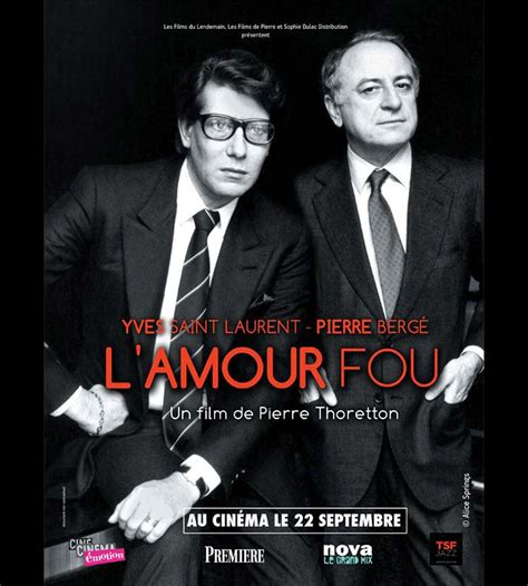 pierre bergé film yves saint laurent|saint laurent and berge.